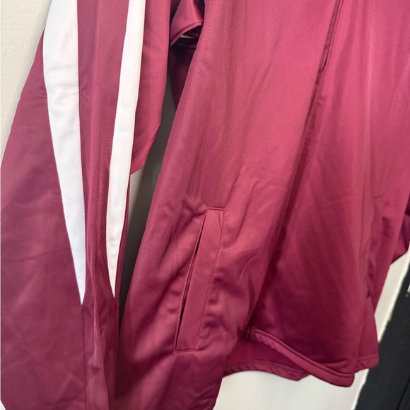 Vintage Alleson Athletic Burgundy Zip-Up Jacket – Men’s XL - Picture 2 of 4